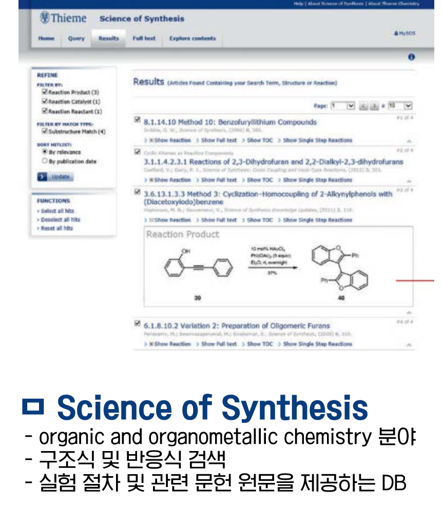 [E-Resource Trial] Thieme Science Of Synthesis, Chemistry E-journal Pack