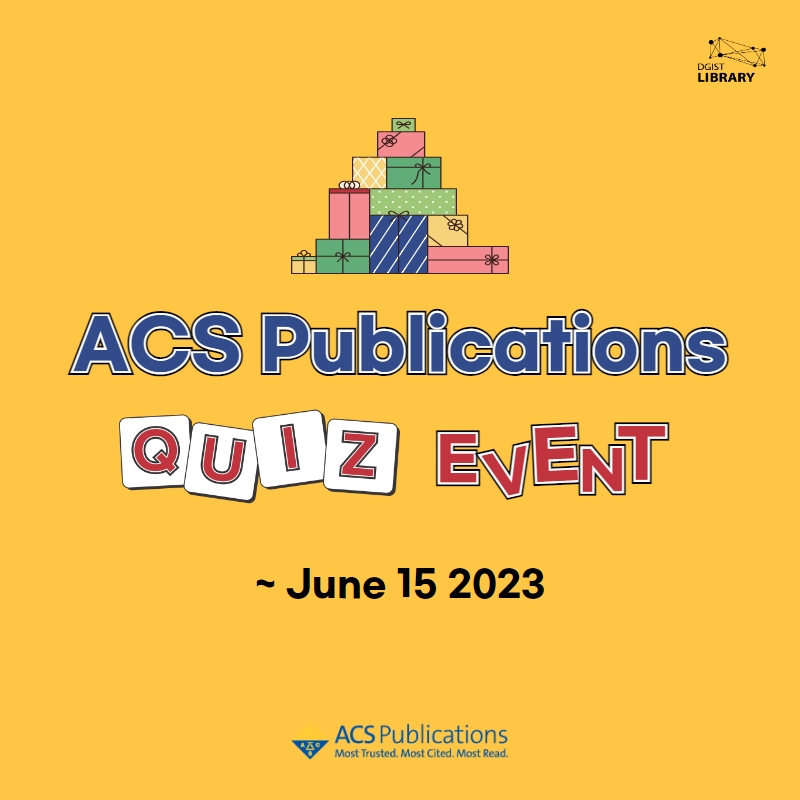 ACS Publications Quiz Event (~June 15)